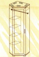 Шкаф угловой 104