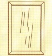 Зеркало в раме 127