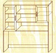 Стойка верхняя для столов 131