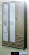Шкаф-прихожая "Универсал" 3-х створчатый 161