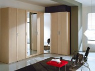 Шкаф угловой с зеркалом (арт. 08.251) коллекция "София"