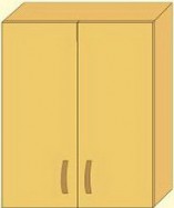 Шкаф навесной 60В Дебют МДФ