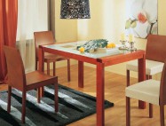 Стол обеденный со стеклом